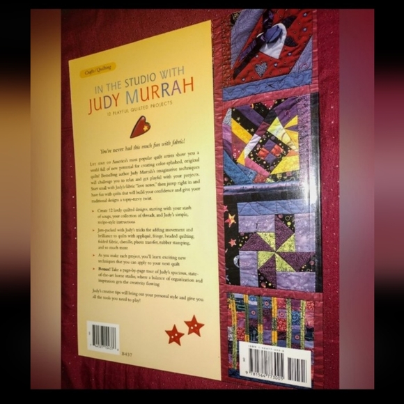 "That Patchwork Place" In The Studio w/Judy Murrah {12 Playful Quilted Projects} - Picture 7 of 8